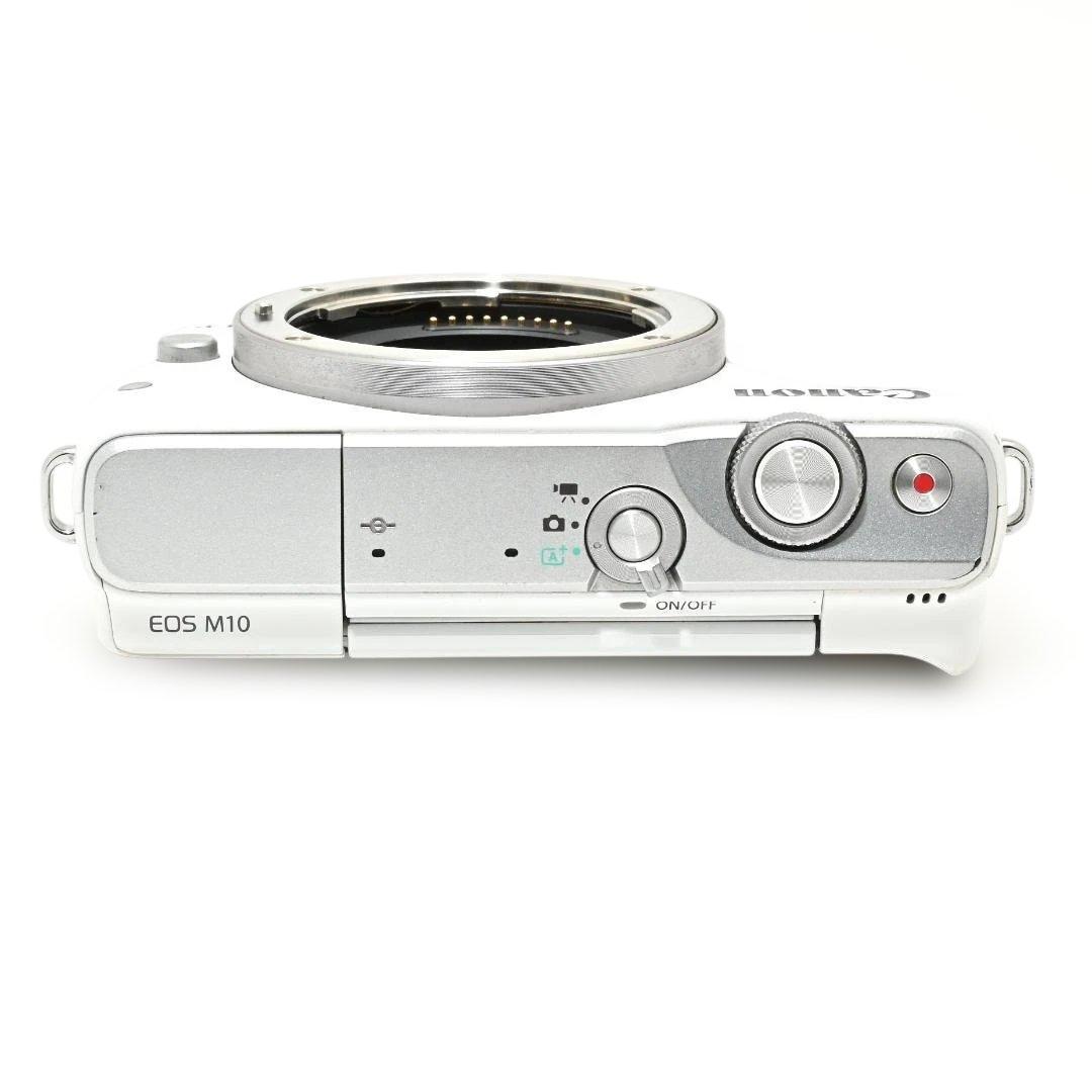 【良品】 Canon EOS M10 ボディ ホワイト