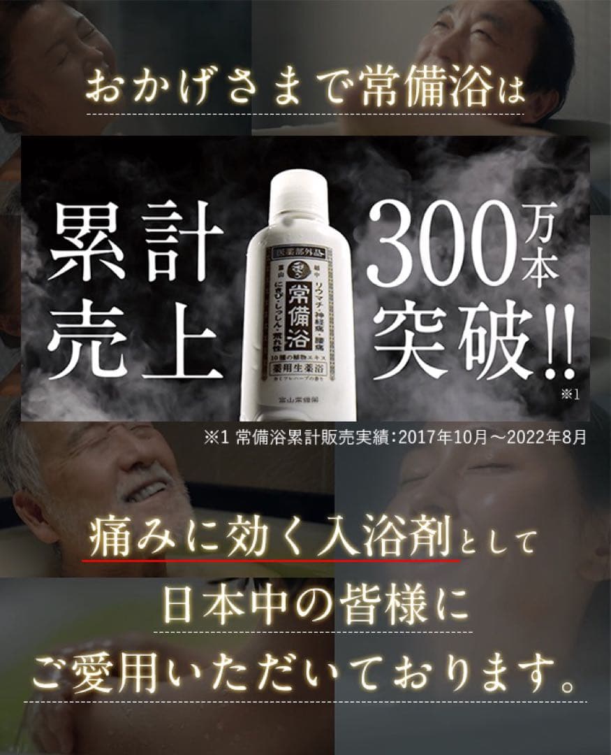 富山常備薬グループ 常備浴(医薬部外品)