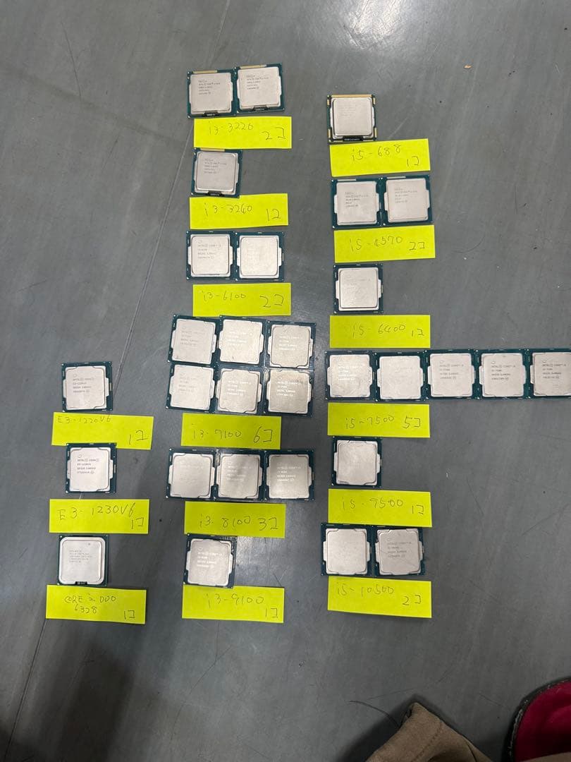 お買い得セットCPU 30個i5 i3多数