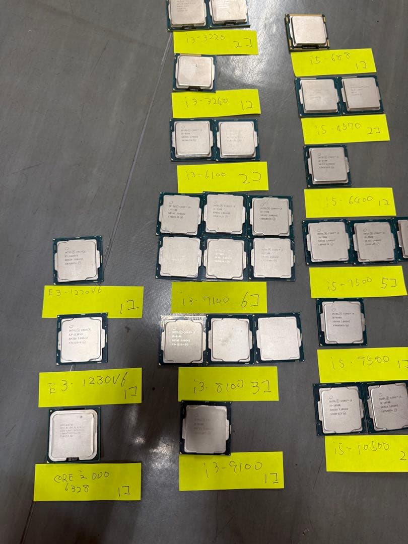 お買い得セットCPU 30個i5 i3多数