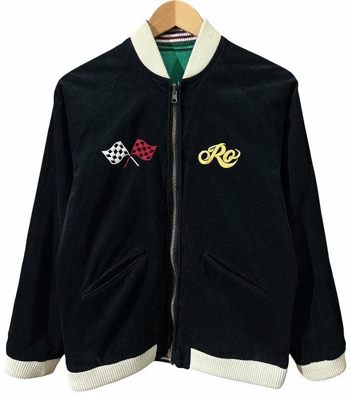 専用　ROTAR ローター パンダ ニワトリ 稲妻 リバーシブル スカジャン