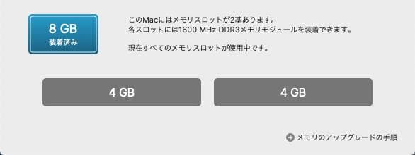 MacBook Pro（13-inch, Mid 2012）Core i7