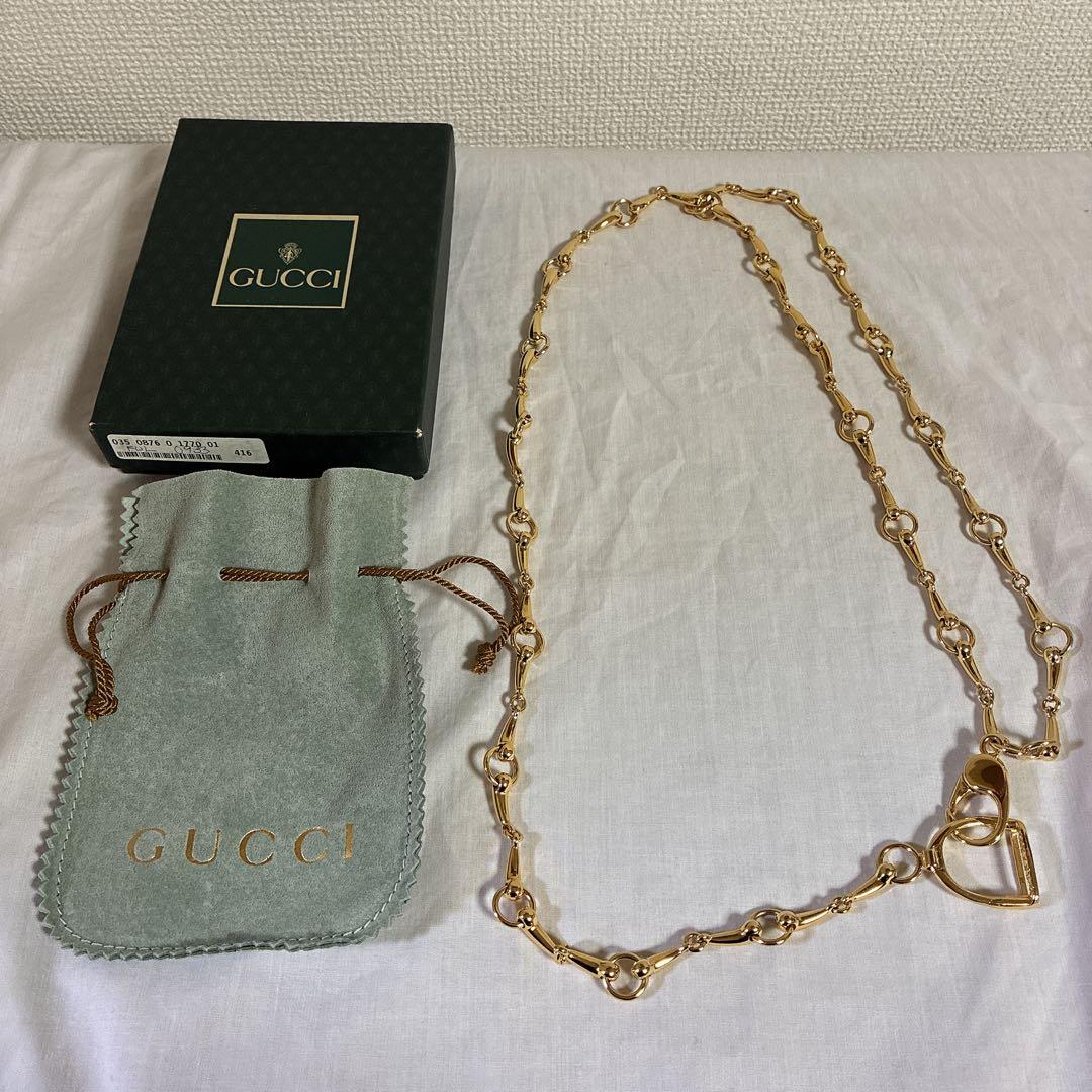 美品☆GUCCI　チェーンベルト　ゴールド　ヴィンテージ