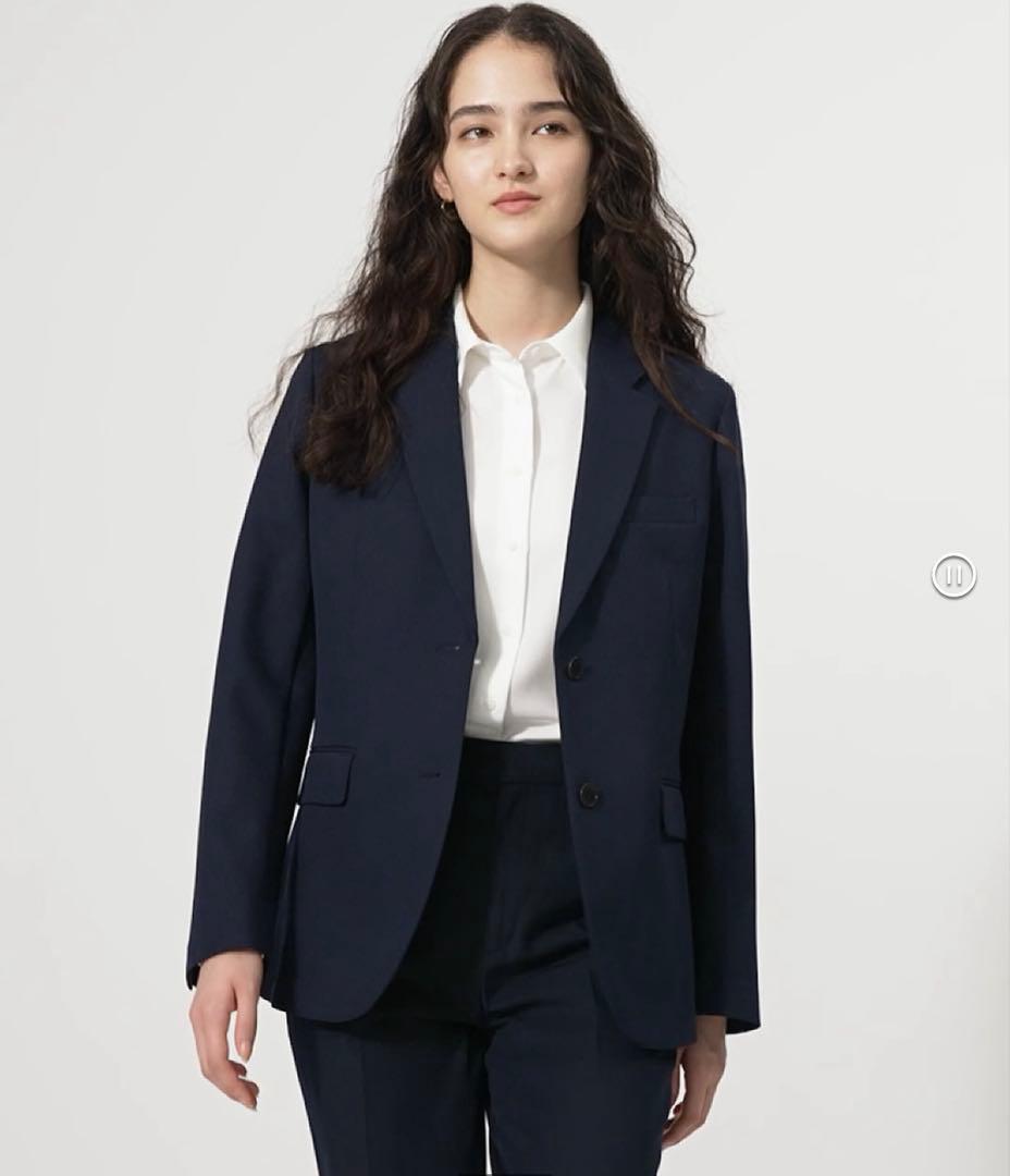 先月購入品 美品 ユニクロ 感動ジャケット&パンツ