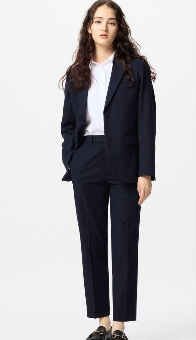 先月購入品 美品 ユニクロ 感動ジャケット&パンツ