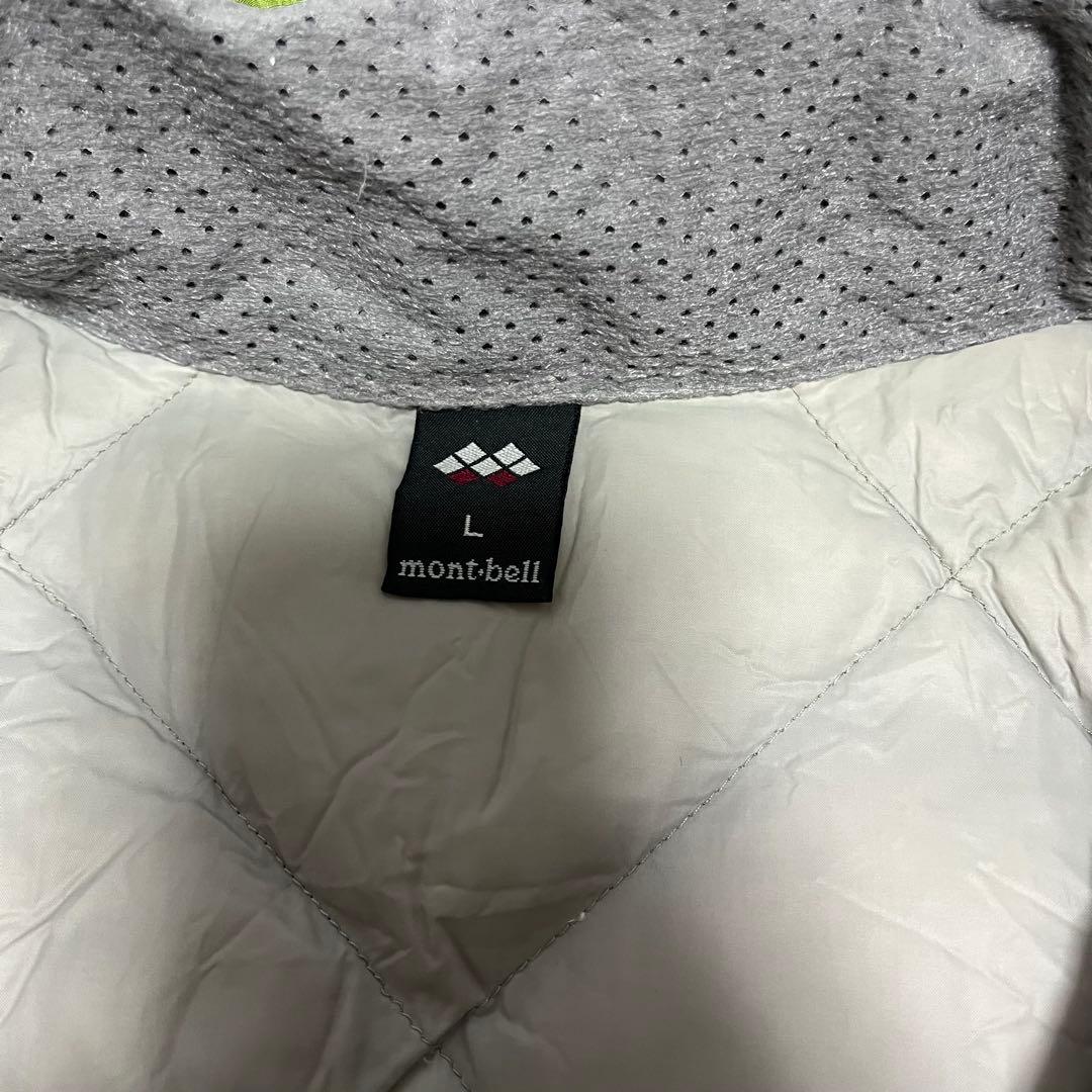 モンベル 800FP ライトアルパイン ダウンベスト 1101364 サイズL