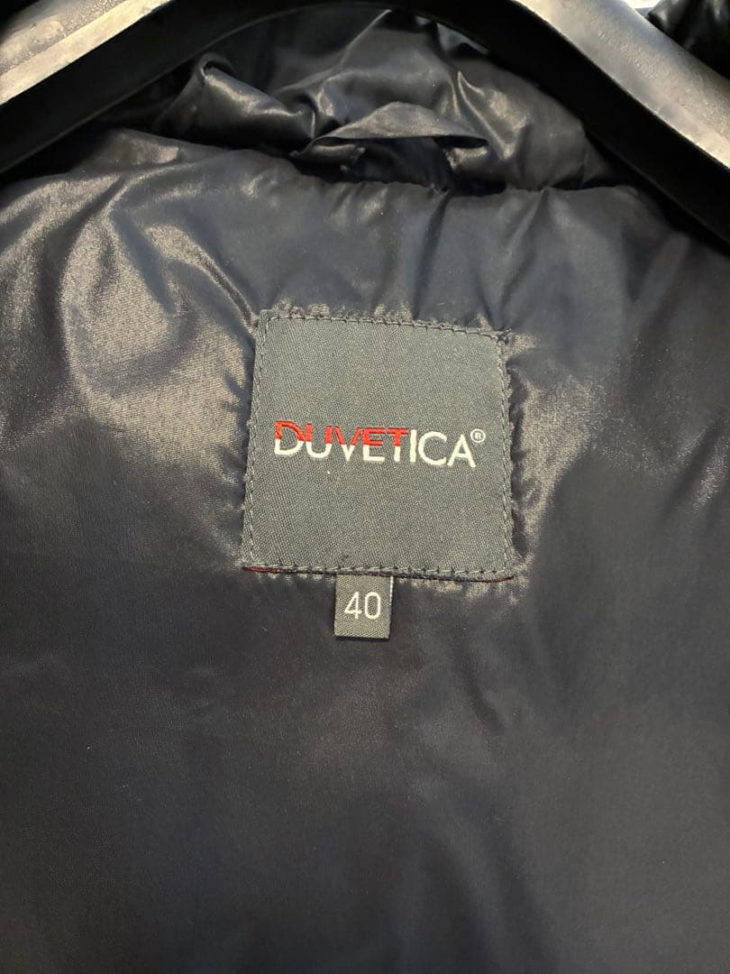 DUVETICA ダウンジャケット　黒　サイズ40