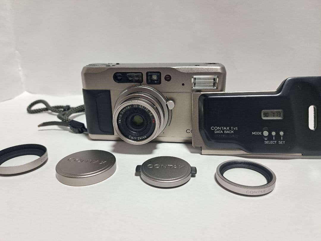 美品【完動品】CONTAX TVS データバック付！！