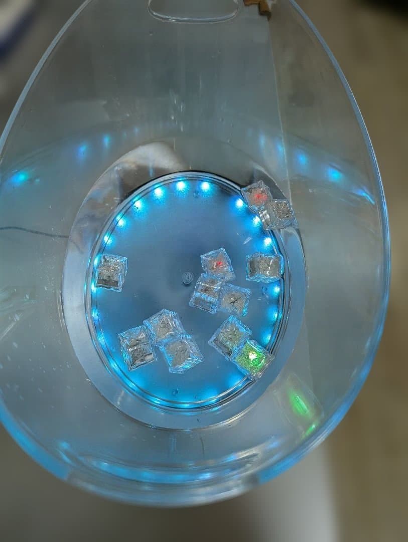 光るワインクーラー　楕円