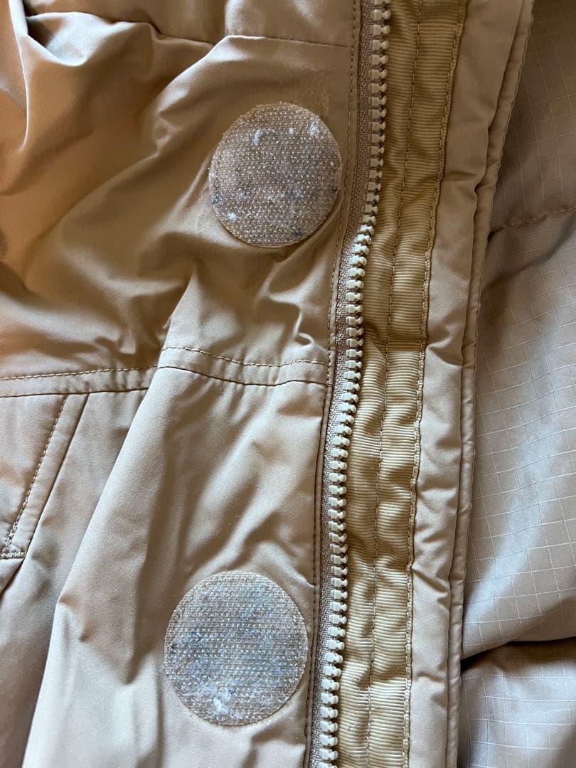 美品ノースフェイス ゴアテックス　モンスターダウンコート WS