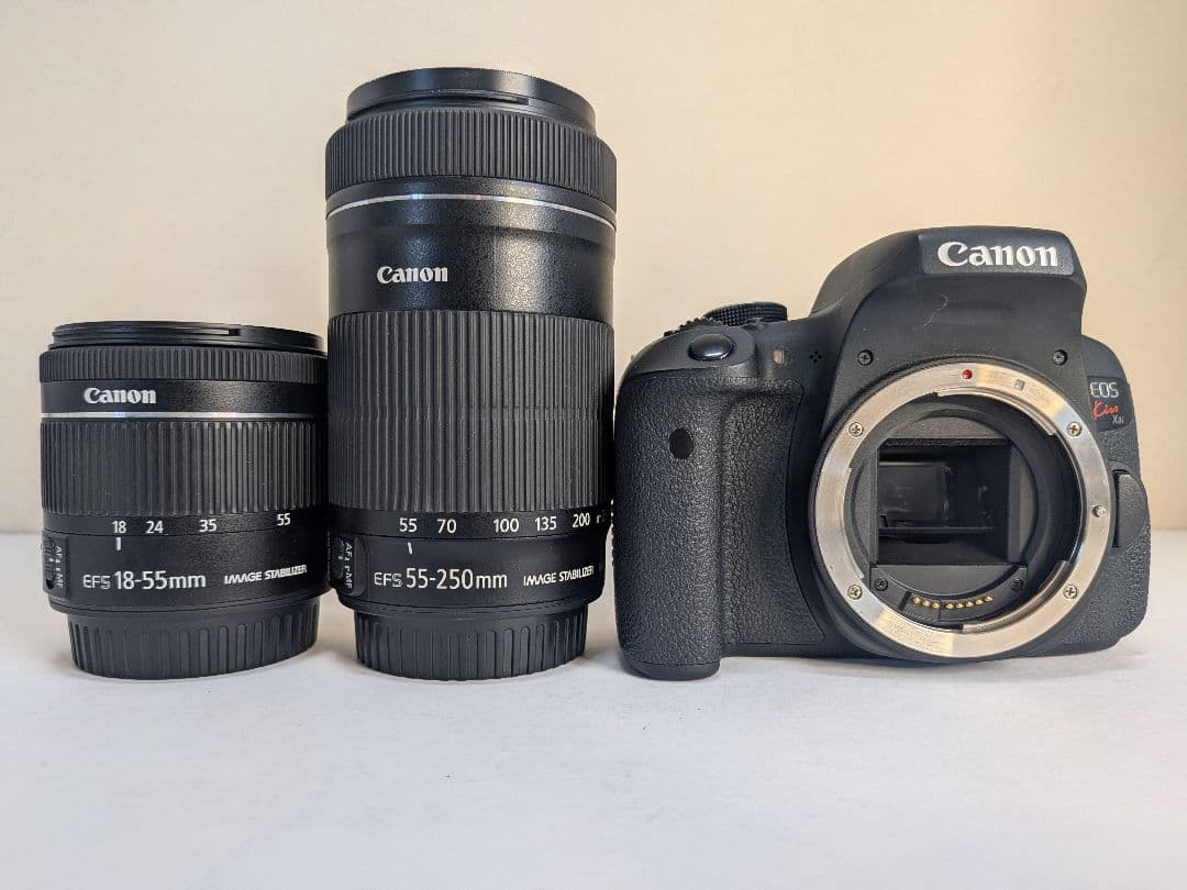 超極上品✨Canon EOS Kiss X8i❤️Wレンズ❤️高画質・自撮り