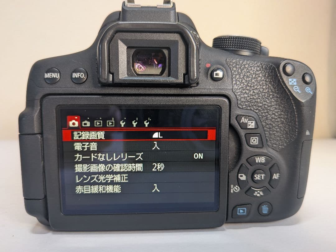 超極上品✨Canon EOS Kiss X8i❤️Wレンズ❤️高画質・自撮り
