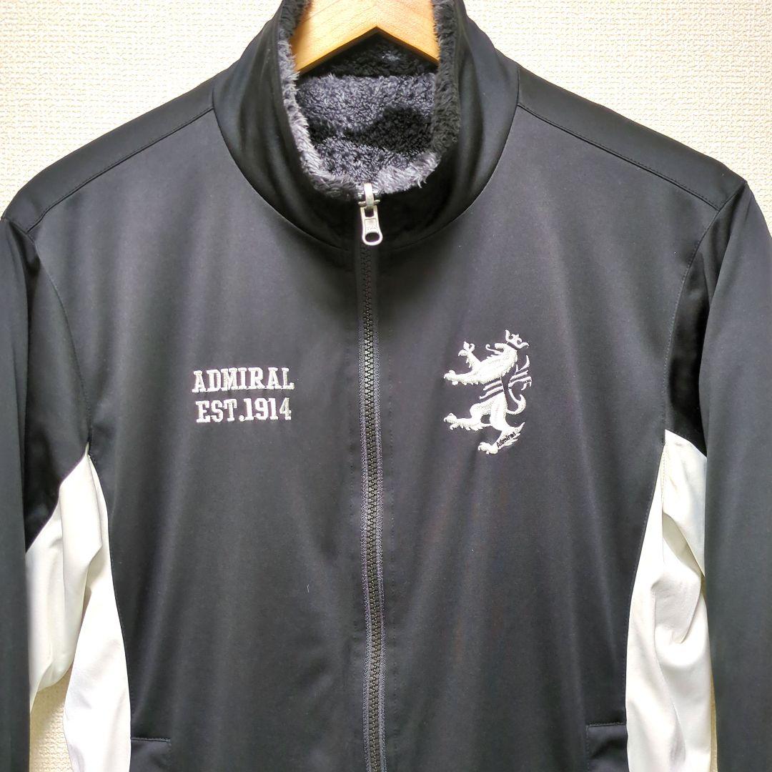 ADMRIAL アドミラル ジップアップジャケット リバーシブル 黒 M