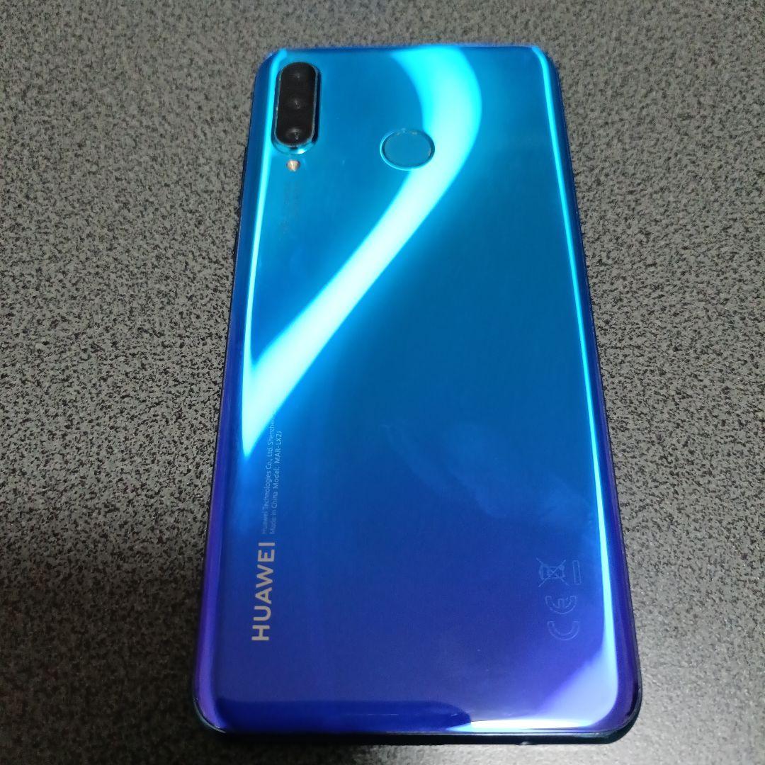 HUAWEI P30 Lite 本体 ピーコックブルー