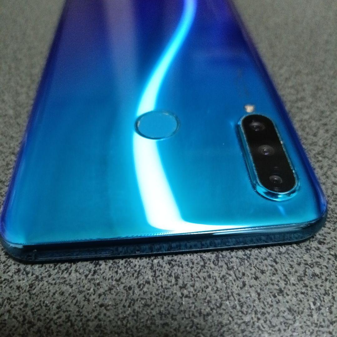 HUAWEI P30 Lite 本体 ピーコックブルー