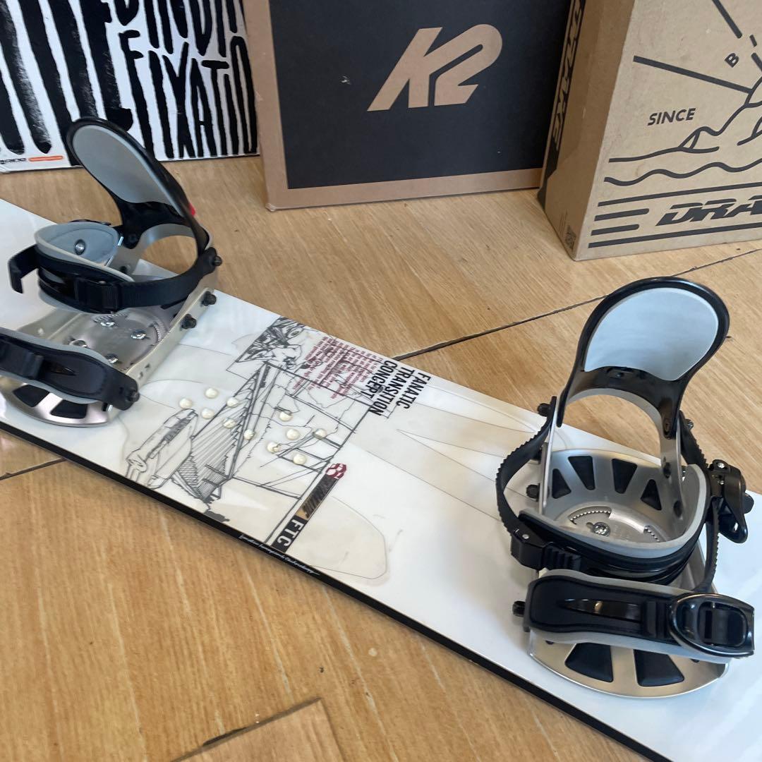 FANATIC　ファナティック　FTC　バインディング付　国産スノーボードセット