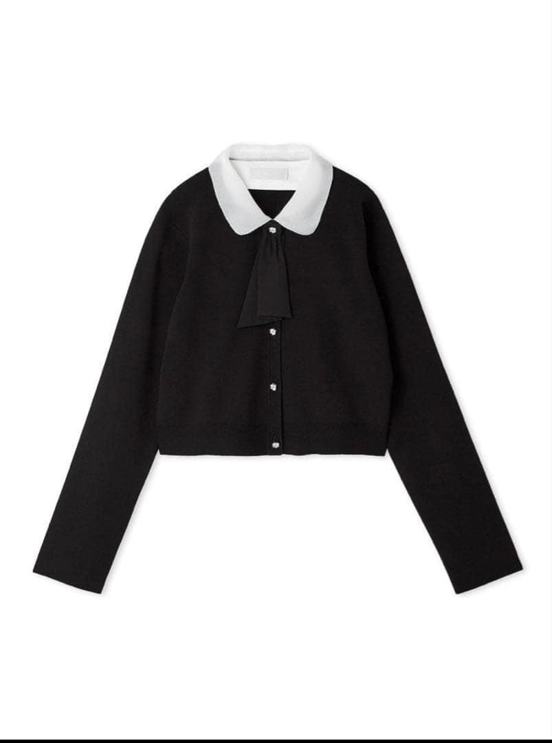 celford 襟付きニットカーディガン 36