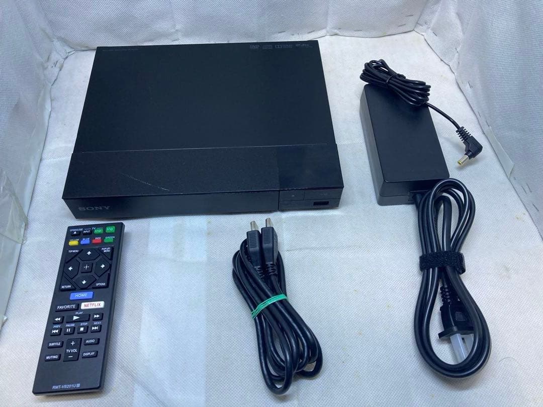 SONY ブルーレイプレーヤー BDP-S1500　2020年製　動作品