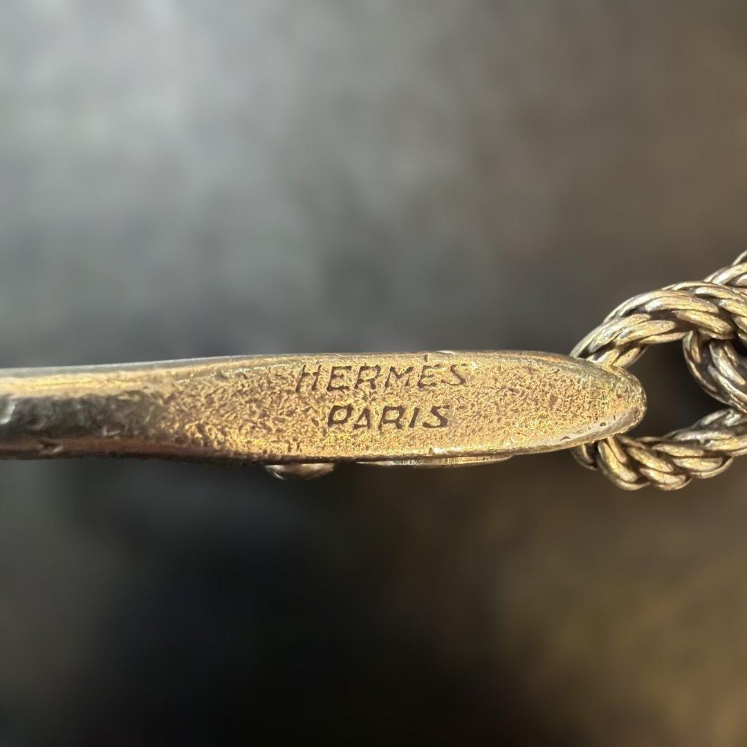 HERMES エルメス quadrilleカドリーユ キーリング ヴィンテージ