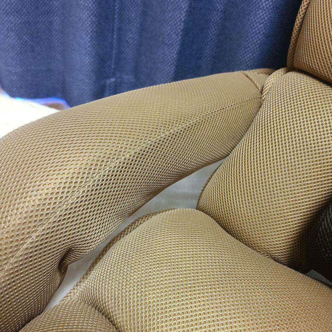 腰の神様がくれた座椅子 第2弾 連動肘つき　専用カバー付き