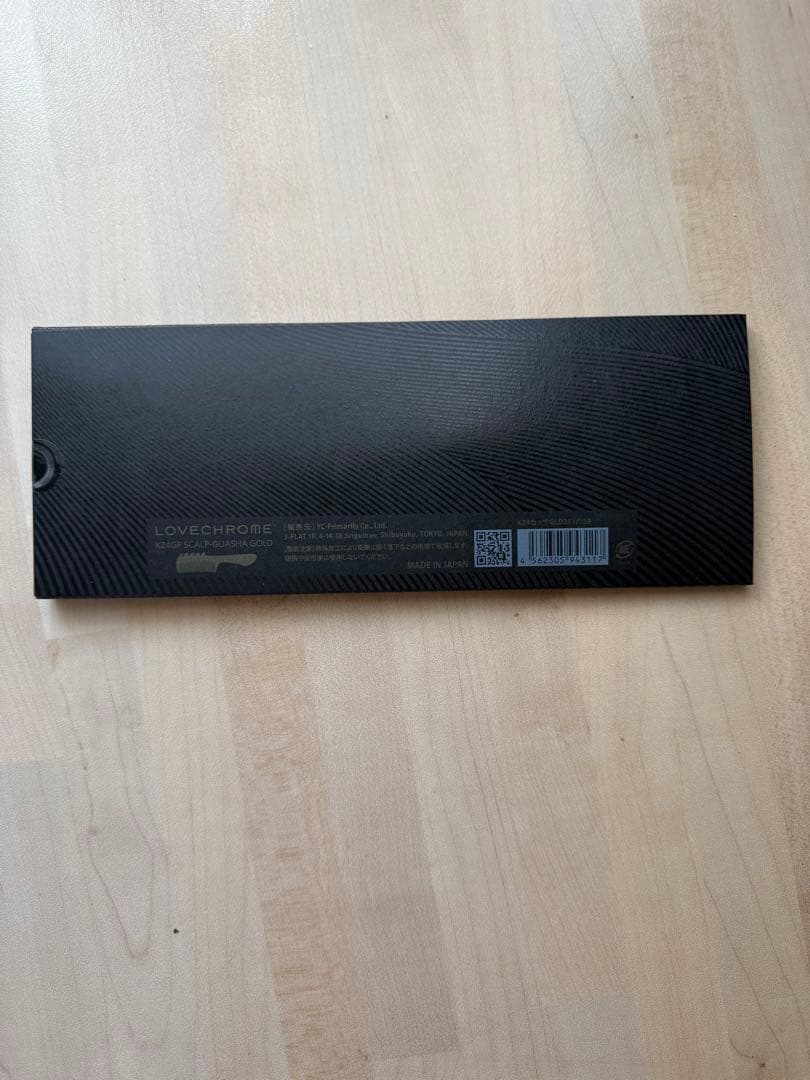 ラブクロムK24GP SCALP GUASHA GOLD