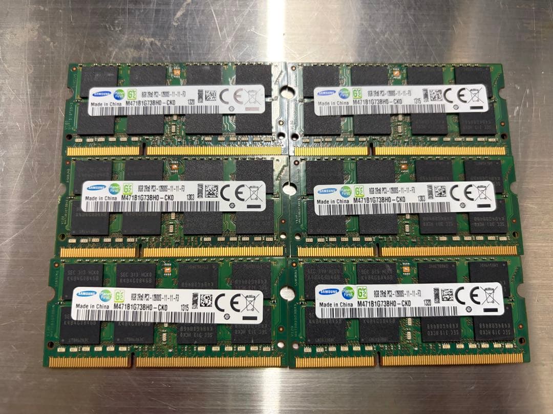 あ*ん様 Samsung他 メモリ DDR3 8GB 31枚 合計248GB