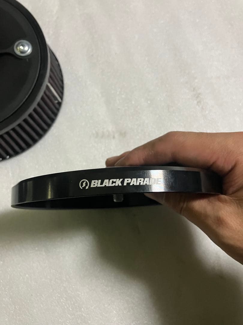 M8 ハーレー　ブラックパレード　S&S エアクリ　ステルス　ほぼ新品