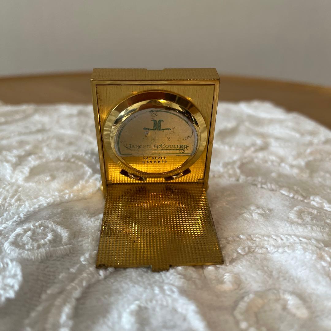 ジャガールクルト トラベルウォッチ　置き時計