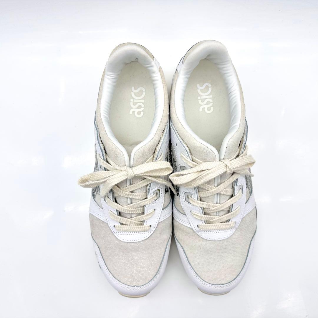 【極美品】アシックス ゲルライト Ⅲ OG ホワイト パイソン レザー 27