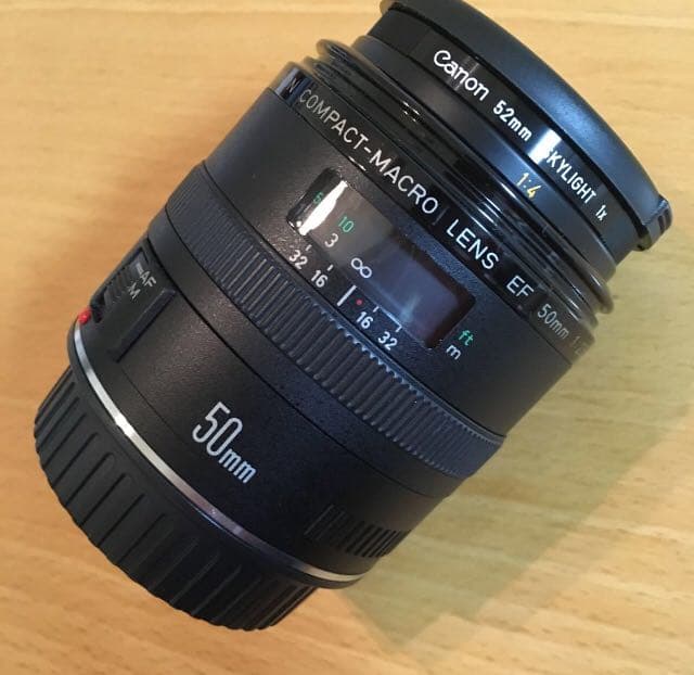 週末値下げ used☆美品 canon レンズ EF 50㎜ F2.5 マクロ