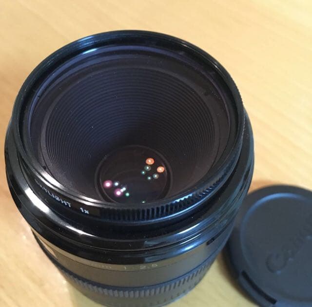 週末値下げ used☆美品 canon レンズ EF 50㎜ F2.5 マクロ
