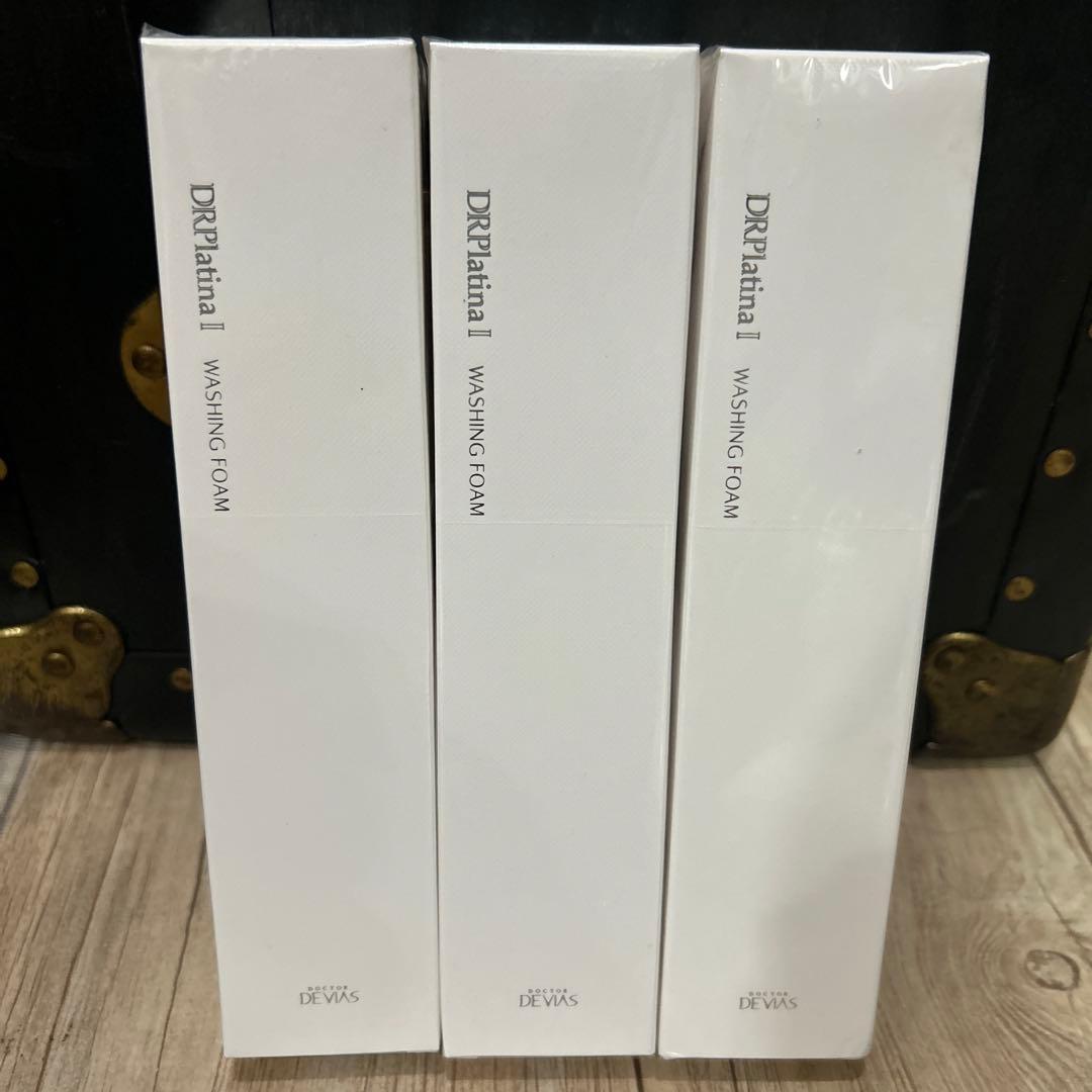 DRデヴィアス　プラチナウォッシングフォームⅡ120ml ×3