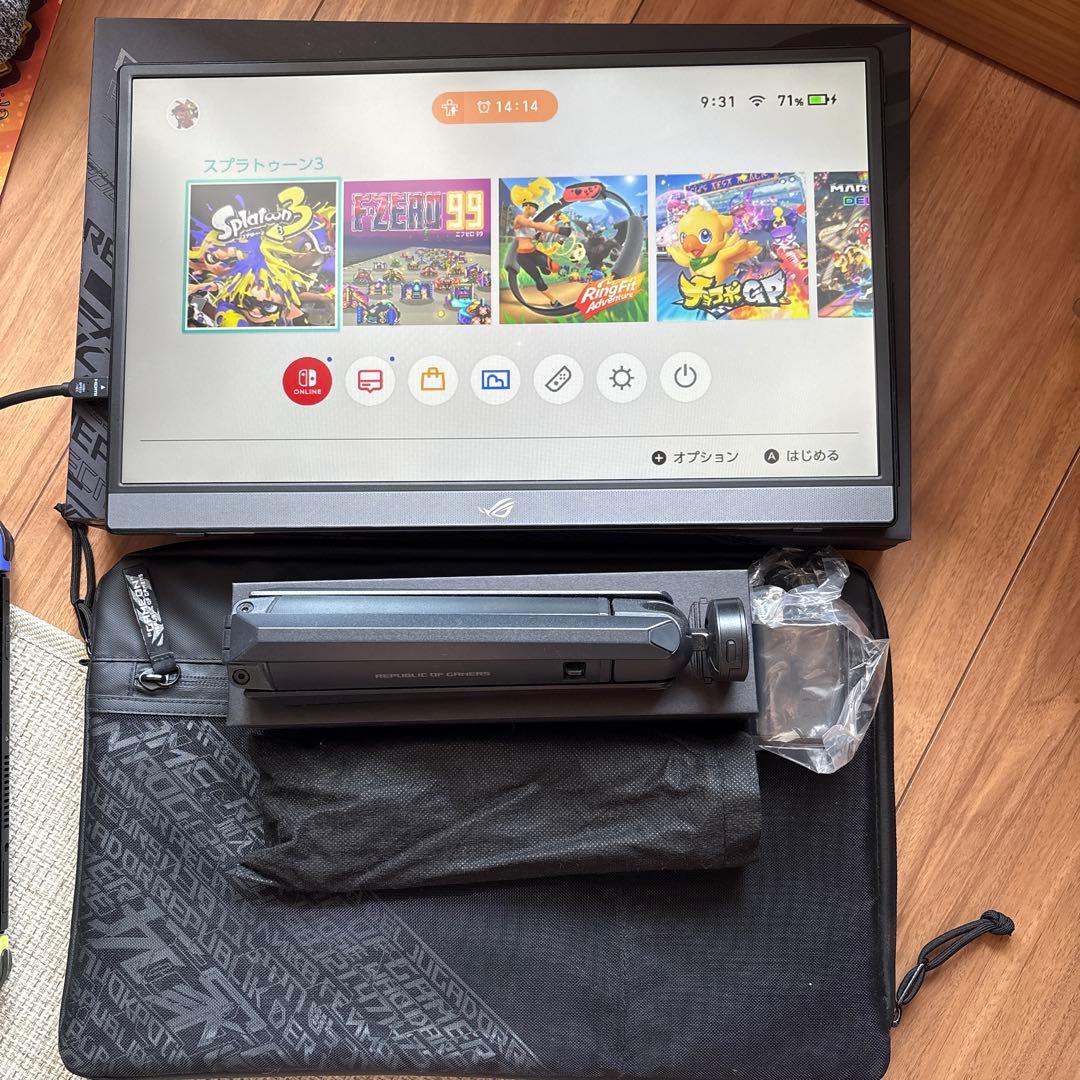 ASUSポータブルゲーミングモニター XG16AHP