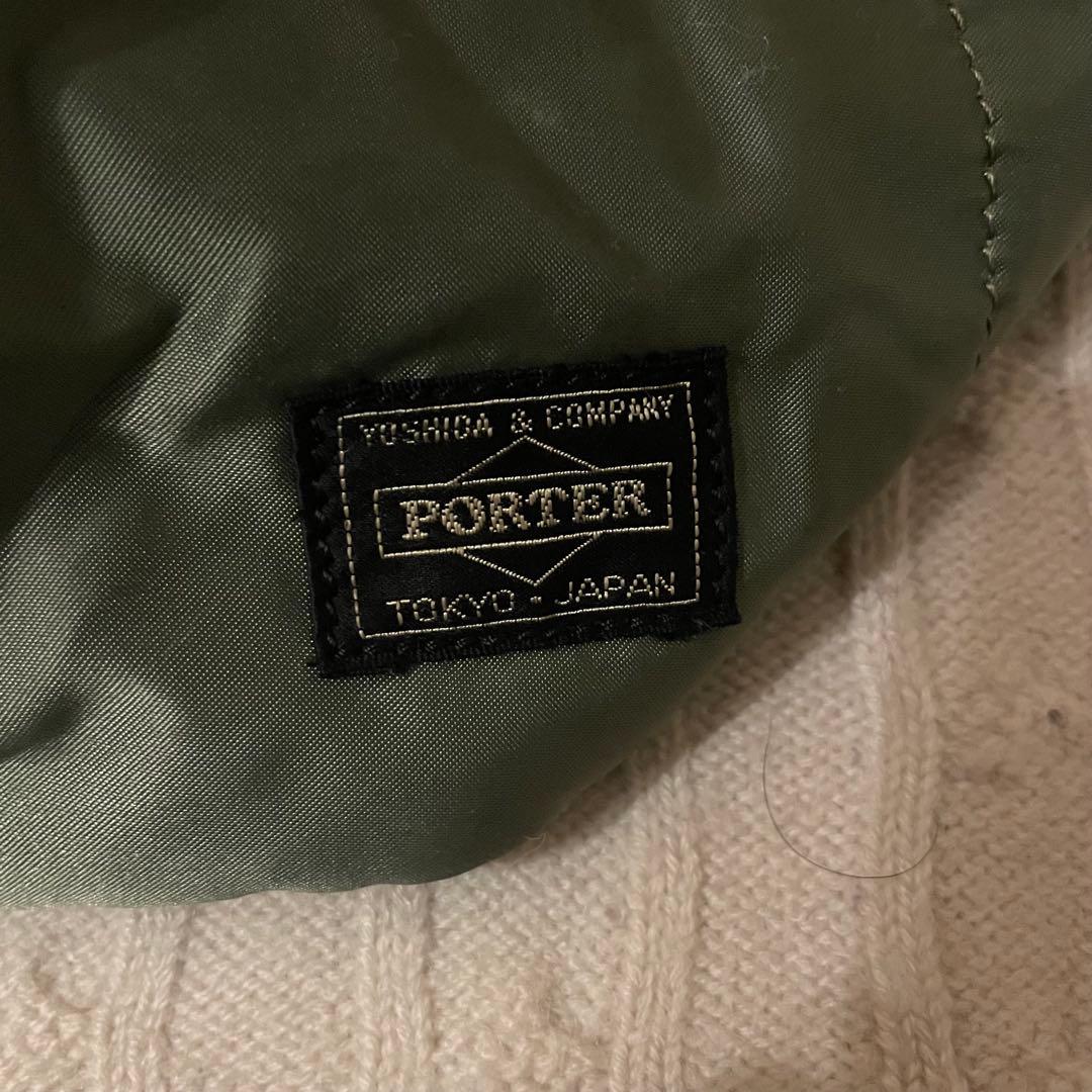 【美品✨】PORTER TANKER ウエストバッグ ボディバッグ カーキ