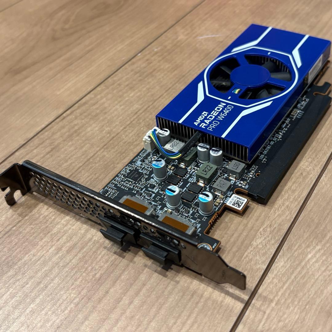 AMD Radeon PRO W6400 ロープロファイル グラフィックボード