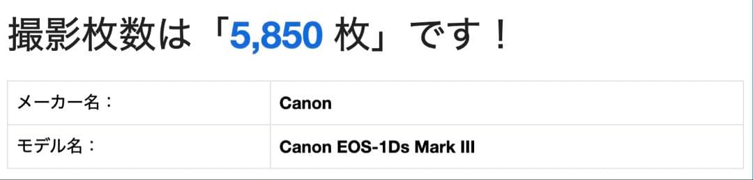 Canon EOS-1Ds Mark III デジタル一眼レフ