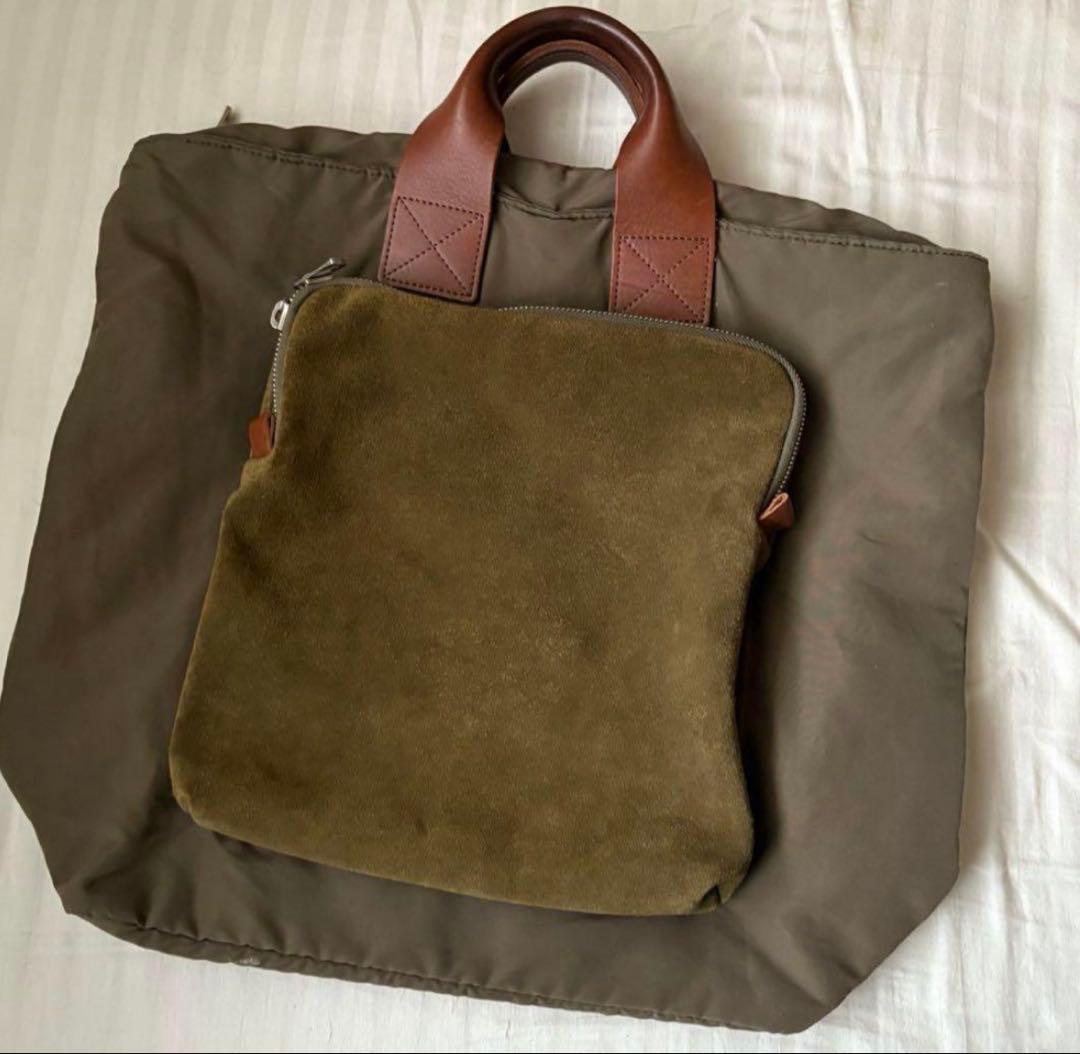 hender scheme トートバッグ オリーブグリーン
