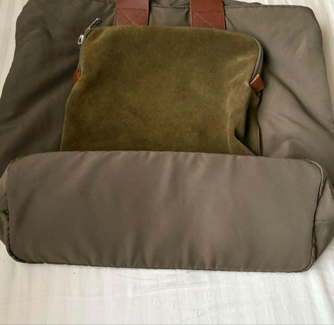 hender scheme トートバッグ オリーブグリーン