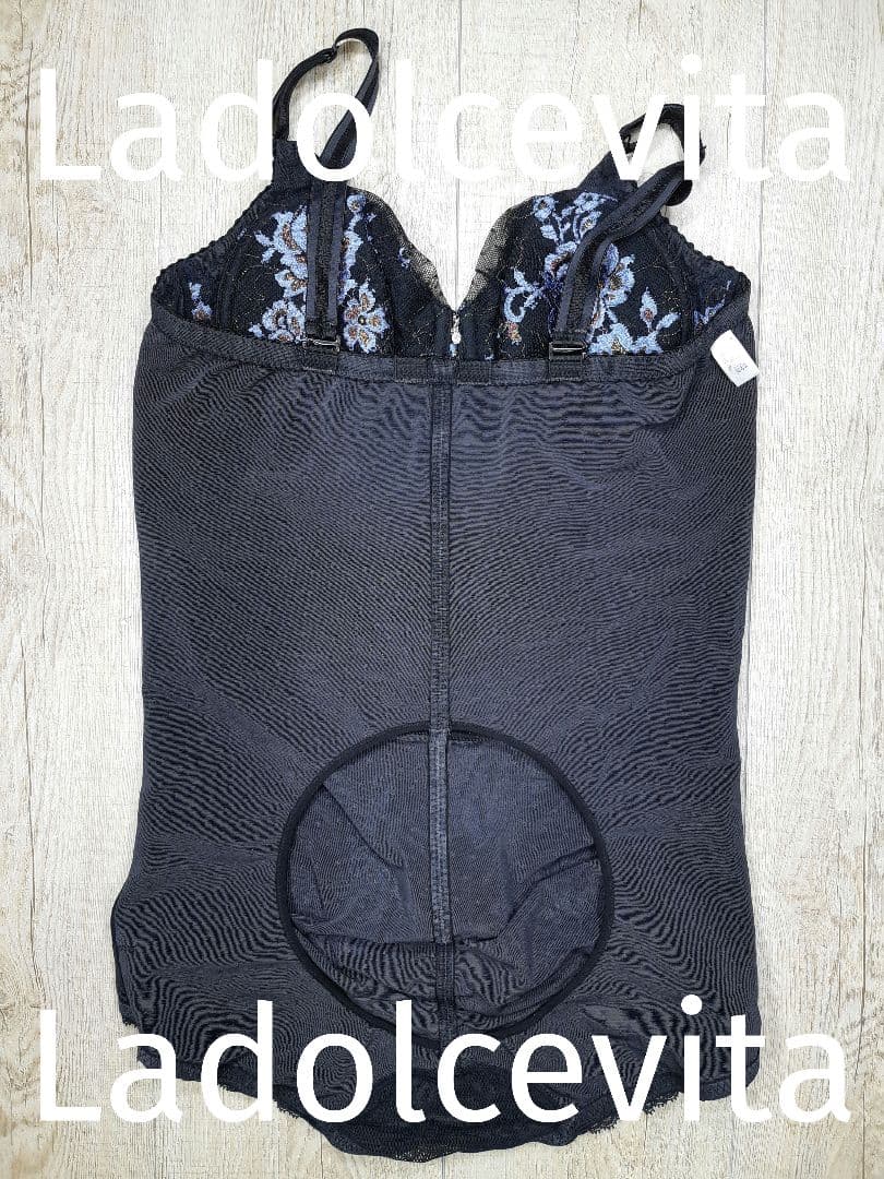 美品 マルコ　デコルテ リュミエス ボディスーツ C85 3L/黒/077