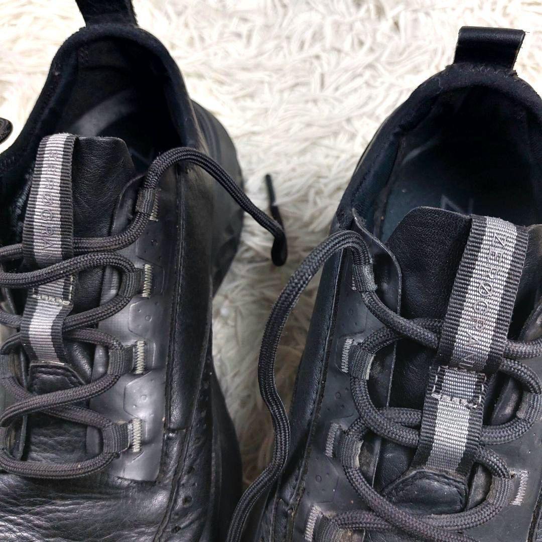 4.18万 コールハーンゼログランド WFAウィングチップ 厚底レザースニーカー