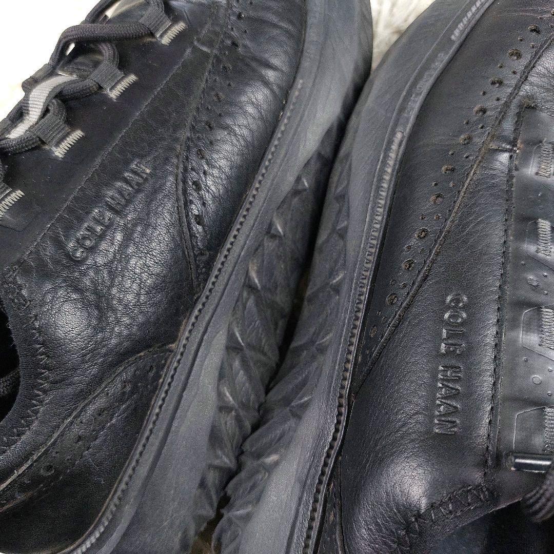 4.18万 コールハーンゼログランド WFAウィングチップ 厚底レザースニーカー