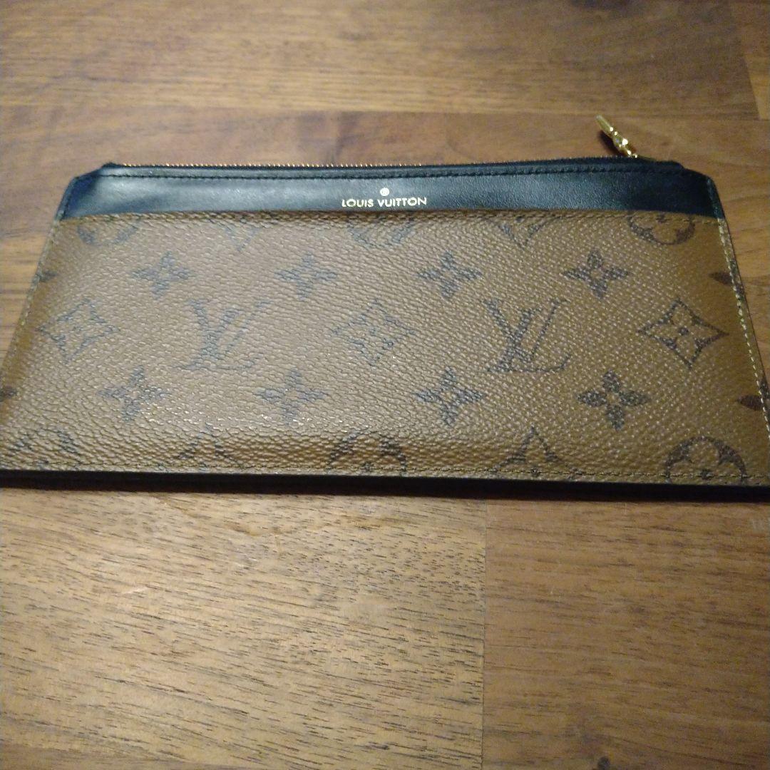 ルイヴィトン　モノグラムリバース　 スリムパース　長財布