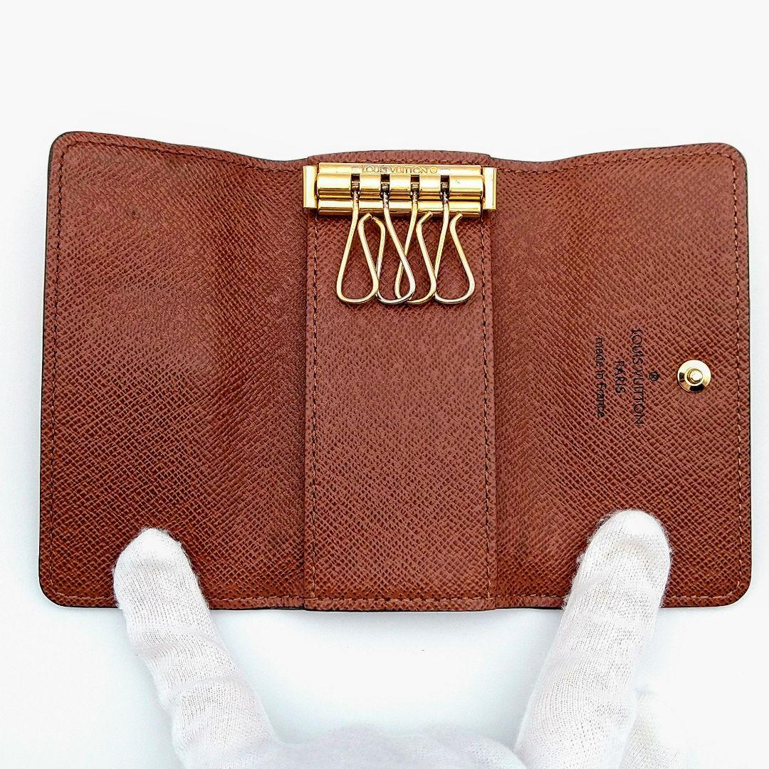 ルイヴィトン モノグラム キーケース ミュルティクレ 4 4連 現行モデル IC