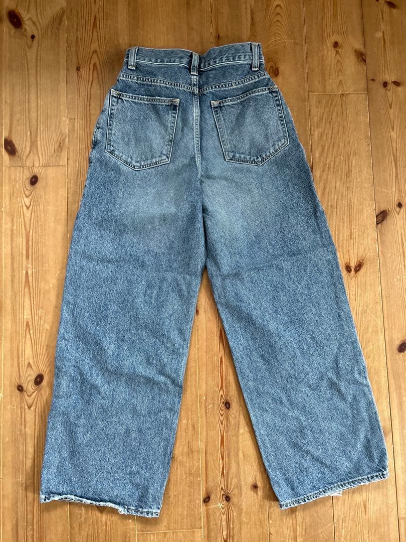 plage⭐︎R'IAM WIDEデニム⭐︎ブルーA⭐︎34サイズ
