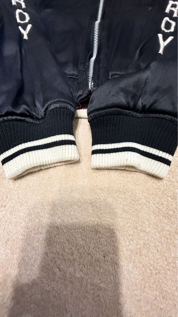 なぎなぎヒステリックグラマーシルク100％リバーシブルスカジャン男女