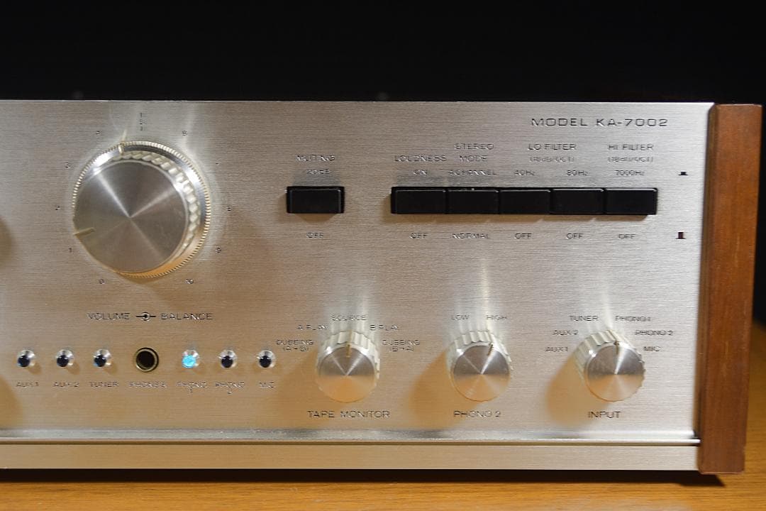 KA-7002 TRIO プリメインアンプ 整備済み動作品