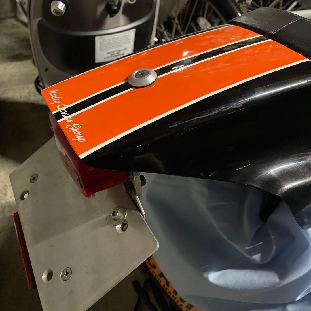 ハーレー　ストーツ スポーツスター シート　ダートラ　トラッカーシート