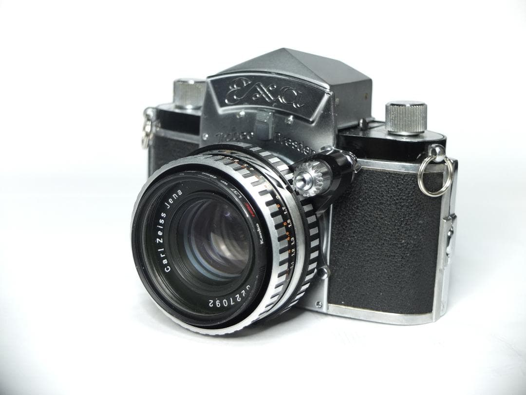 「実写確認整備品」イハゲーEXA／パンカラー50mmf2ゼブラ仕様L37付