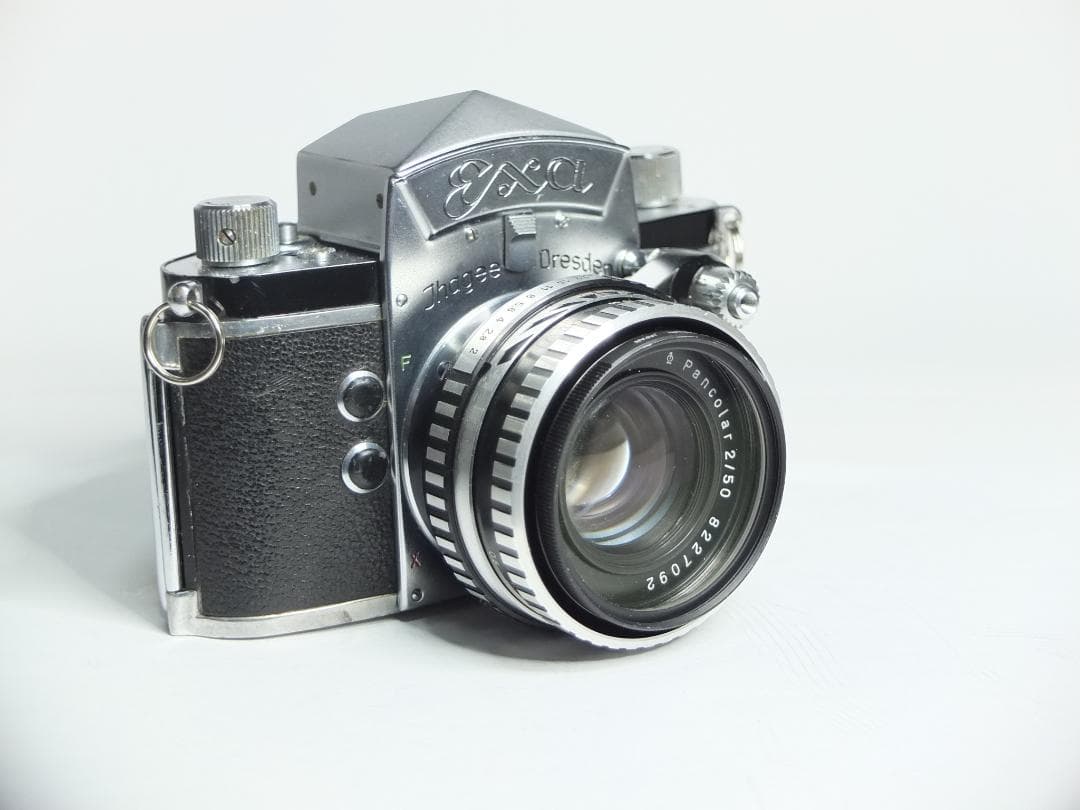 「実写確認整備品」イハゲーEXA／パンカラー50mmf2ゼブラ仕様L37付