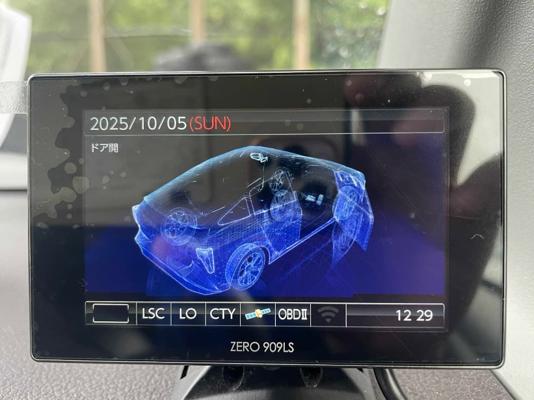 comtec コムテック　ZERO 909LS レーダー探知機